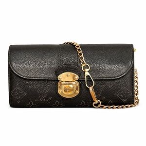 Louis Vuitton LV Vintage Mahina Portefuelle Olive Green Leather Amelia Wallet